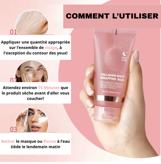 Masque de Nuit au Collagène