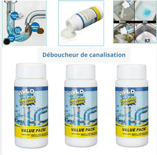 Déboucheur de canalisation Ultra efficace